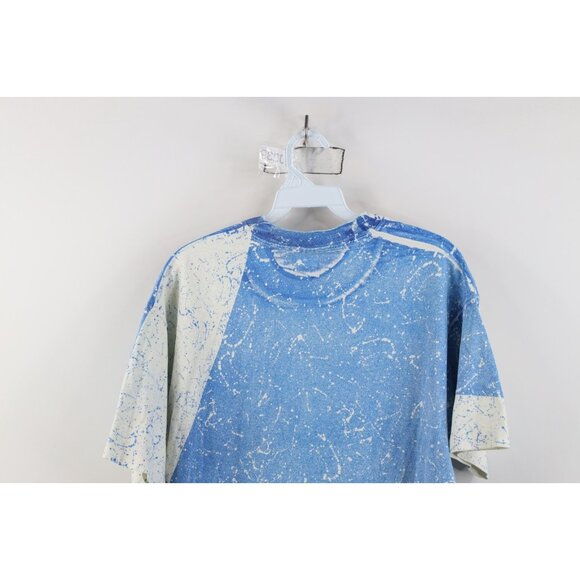 Vintage 90s Streetwear Mens Large All Over Print Michigan State Flag T-Shirt USA - Picture 11 of 12